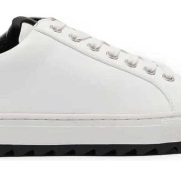 Recycled Leather Low Top KARL LAGERFELD PARIS Karl Lagerfeld Paris Head Recycled Leather Black Sneakers  main image 4